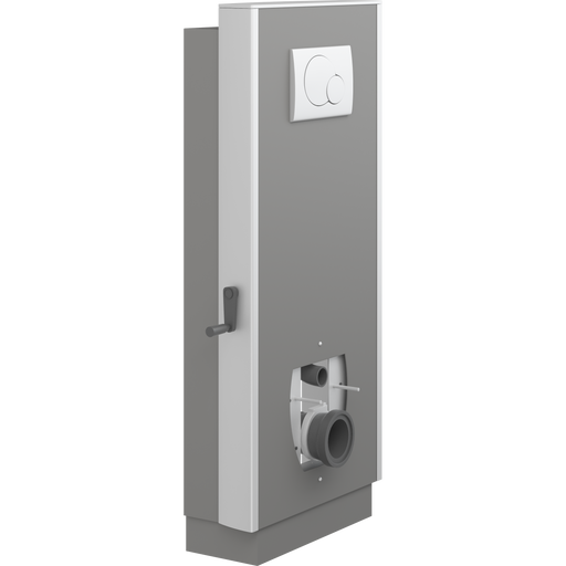 Pressalit Select TL1 Toilet Lifter, Wall Outlet, Manual, Anthracite (R8022112)
