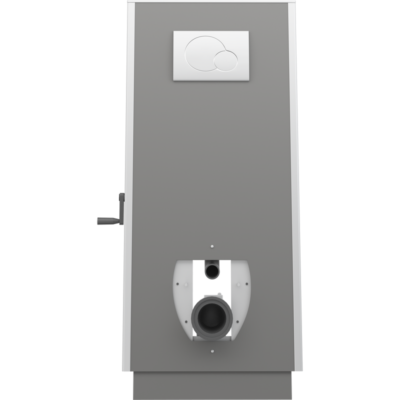 Pressalit Select TL1 Toilet Lifter, Wall Outlet, Manual, Anthracite (R8022112)