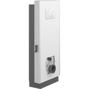 Pressalit Select TL1 Toilet Lifter, Wall Outlet, Manual, White (R8022000)