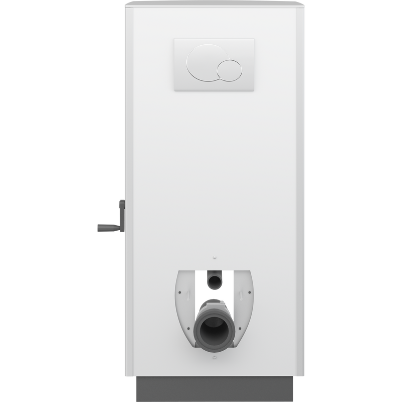 Pressalit Select TL1 Toilet Lifter, Wall Outlet, Manual, White (R8022000)