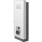 Pressalit Select TL1 Toilet Lifter, Wall Outlet, Manual, White (R8022000)