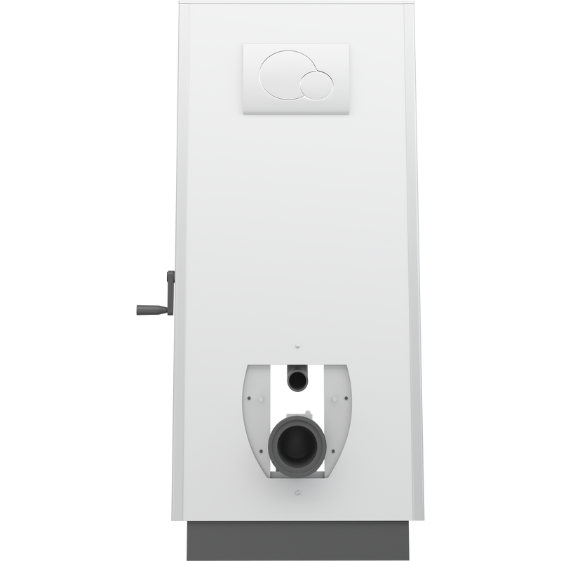 Pressalit Select TL1 Toilet Lifter, Wall Outlet, Manual, White (R8022000)