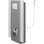 Pressalit Select TL2 Toilet Lifter with Side Profiles, Floor Outlet, Electric, Anthracite (R8312112)