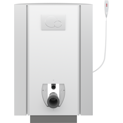 Pressalit Select TL2 Toilet Lifter with Side Profiles, Floor Outlet, Electric, White (R8312000)