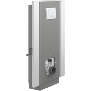 Pressalit Select TL2 Toilet Lifter with Side Profiles, Floor Outlet, Manual, Anthracite (R8112112)