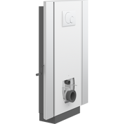 Pressalit Select TL2 Toilet Lifter with Side Profiles, Floor Outlet, Manual, White (R8112000)