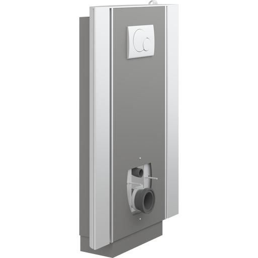Pressalit Select TL2 Toilet Lifter with Side Profiles, Wall Outlet, Electric, Anthracite (R8322112)