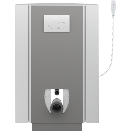 Pressalit Select TL2 Toilet Lifter with Side Profiles, Wall Outlet, Electric, Anthracite (R8322112)