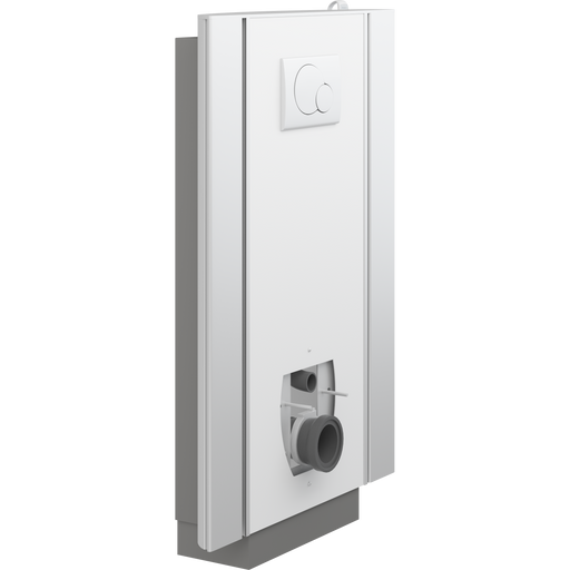 Pressalit Select TL2 Toilet Lifter with Side Profiles, Wall Outlet, Electric, White (R8322000)