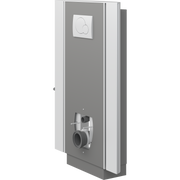 Pressalit Select TL2 Toilet Lifter with Side Profiles, Wall Outlet, Manual, Anthracite (R8122112)