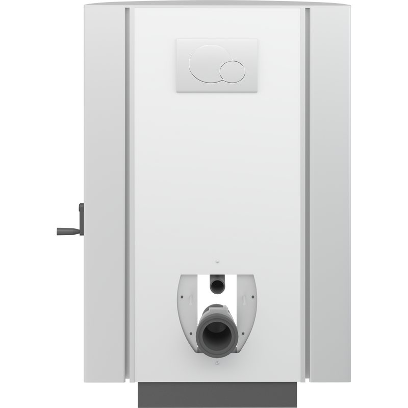 Pressalit Select TL2 Toilet Lifter with Side Profiles, Wall Outlet, Manual, White (R8122000)