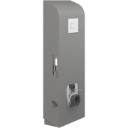 Pressalit Select TL3 Toilet Lifter, Floor Outlet, Manual, Anthracite (R9013112)