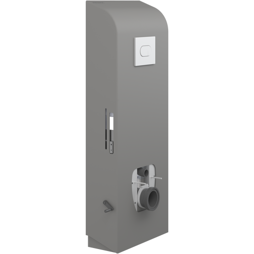 Pressalit Select TL3 Toilet Lifter, Floor Outlet, Manual, Anthracite (R9013112)
