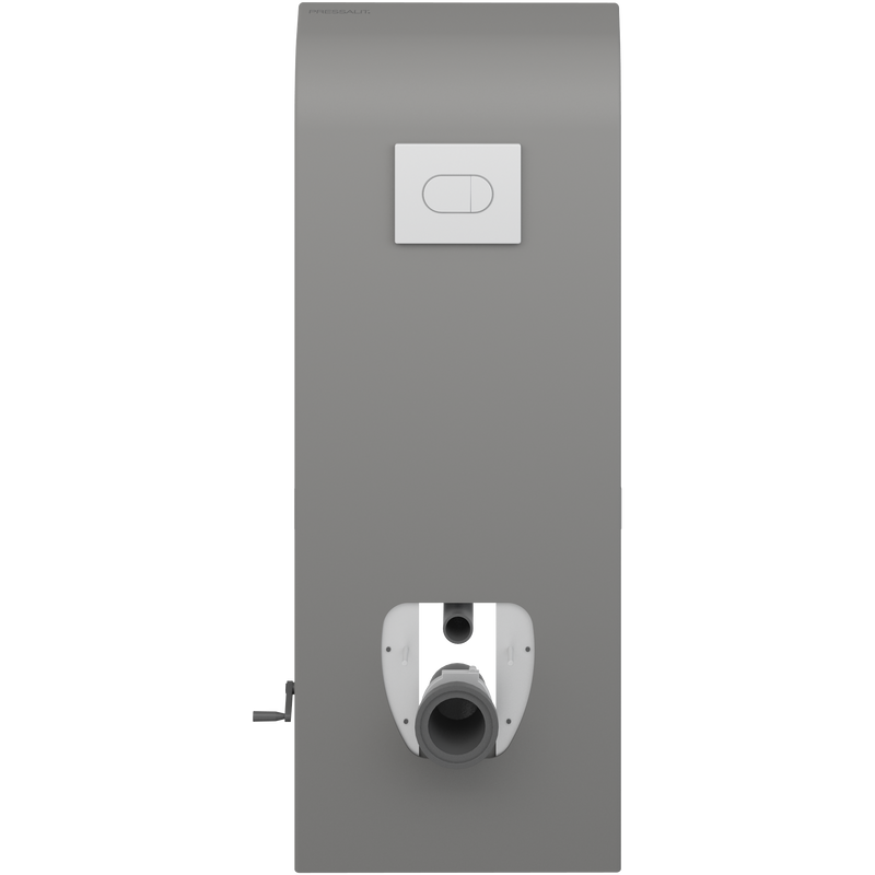 Pressalit Select TL3 Toilet Lifter, Floor Outlet, Manual, Anthracite (R9013112)