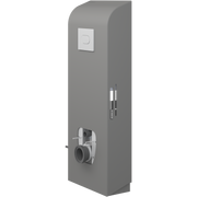 Pressalit Select TL3 Toilet Lifter, Floor Outlet, Manual, Anthracite (R9013112)