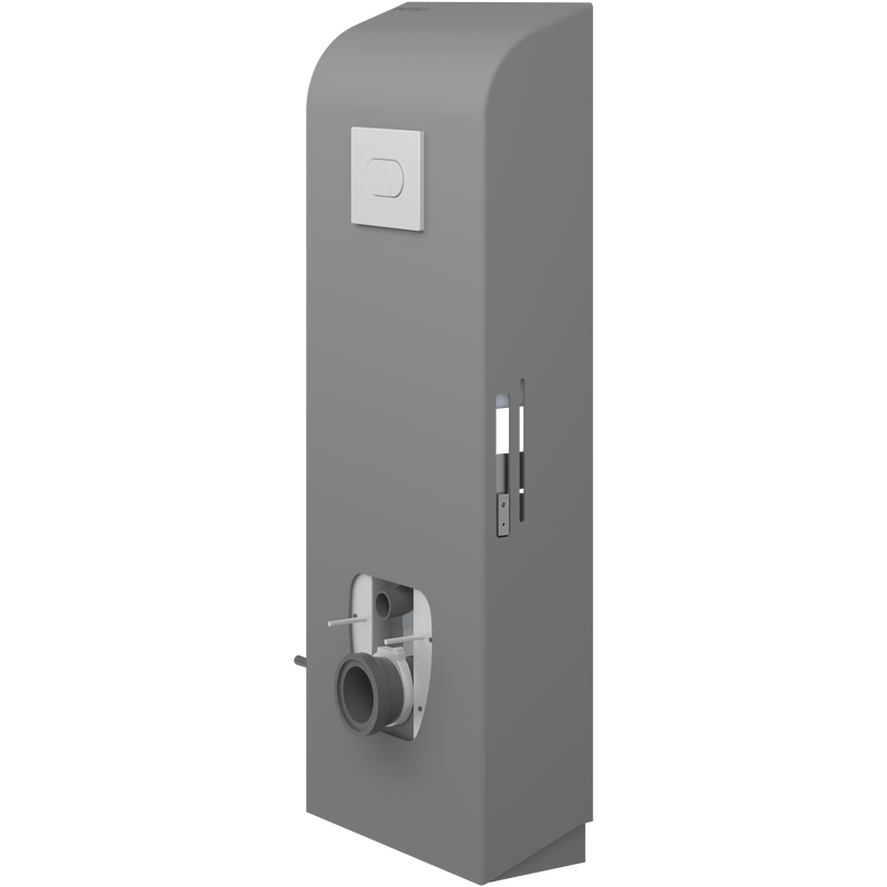 Pressalit Select TL3 Toilet Lifter, Floor Outlet, Manual, Anthracite (R9013112)