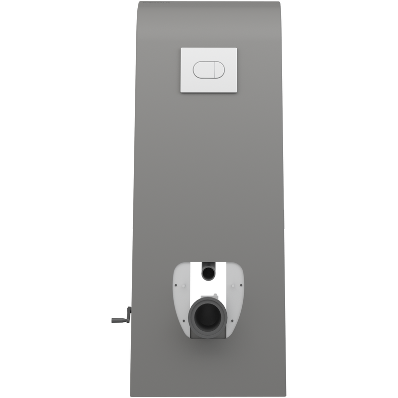 Pressalit Select TL3 Toilet Lifter, Floor Outlet, Manual, Anthracite (R9013112)