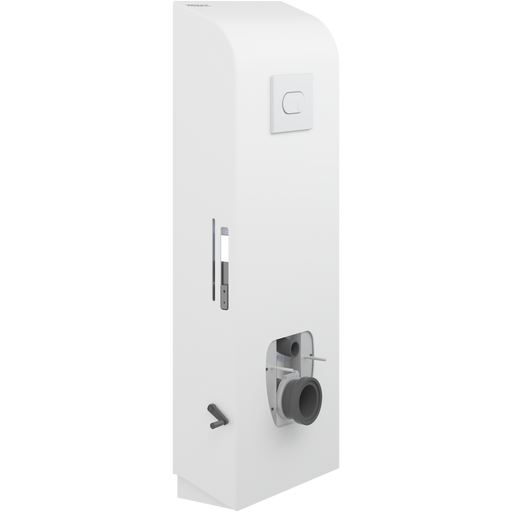 Pressalit Select TL3 Toilet Lifter, Floor Outlet, Manual, White (R9013000)