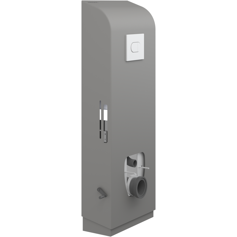 Pressalit Select TL3 Toilet Lifter, Wall Outlet, Manual, Anthracite (R9023112)