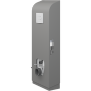 Pressalit Select TL3 Toilet Lifter, Wall Outlet, Manual, Anthracite (R9023112)