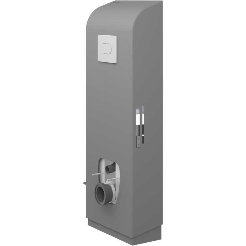 Pressalit Select TL3 Toilet Lifter, Wall Outlet, Manual, Anthracite (R9023112)