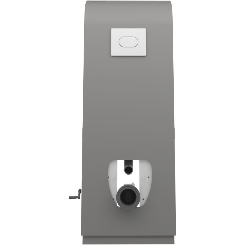 Pressalit Select TL3 Toilet Lifter, Wall Outlet, Manual, Anthracite (R9023112)