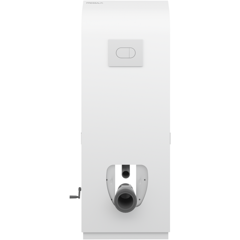 Pressalit Select TL3 Toilet Lifter, Wall Outlet, Manual, White (R9023000)