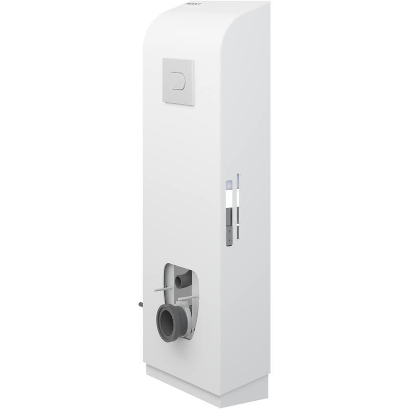 Pressalit Select TL3 Toilet Lifter, Wall Outlet, Manual, White (R9023000)