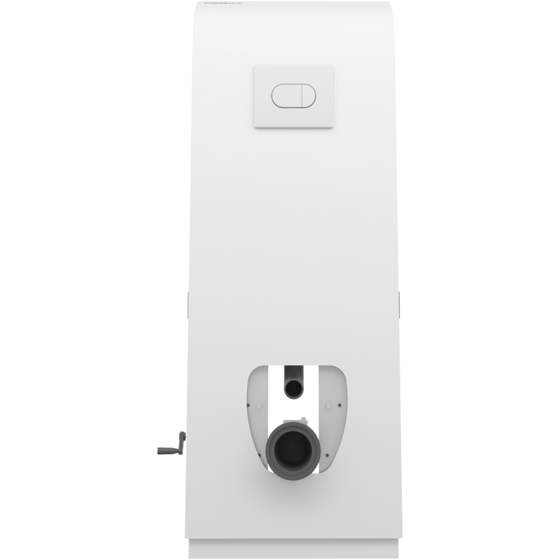 Pressalit Select TL3 Toilet Lifter, Wall Outlet, Manual, White (R9023000)