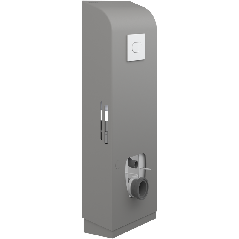 Pressalit Select TL4 Toilet Lifter, Floor Outlet, Electric, Anthracite (R9114112)