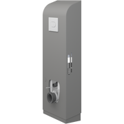 Pressalit Select TL4 Toilet Lifter, Floor Outlet, Electric, Anthracite (R9114112)
