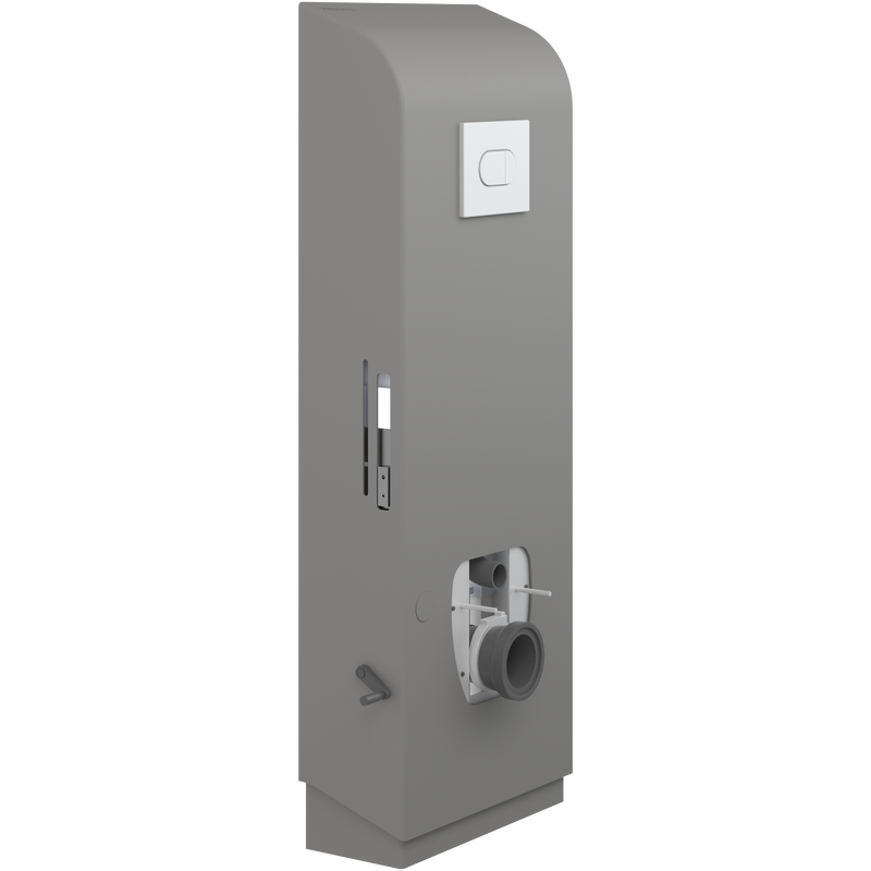 Pressalit Select TL4 Toilet Lifter, Floor Outlet, Manual, Anthracite (R9014112)