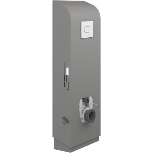 Pressalit Select TL4 Toilet Lifter, Floor Outlet, Manual, Anthracite (R9014112)