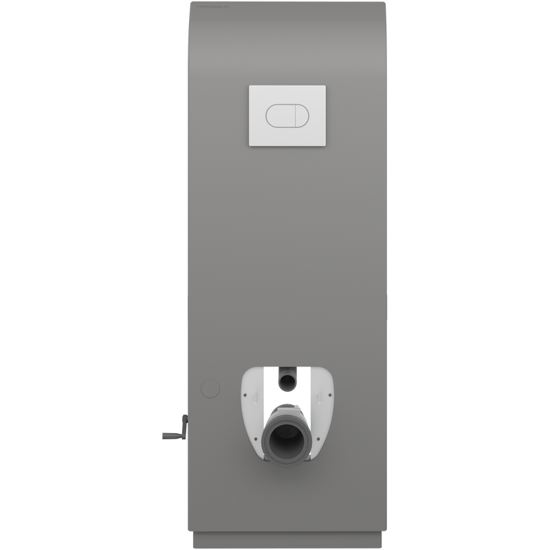 Pressalit Select TL4 Toilet Lifter, Floor Outlet, Manual, Anthracite (R9014112)
