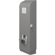 Pressalit Select TL4 Toilet Lifter, Floor Outlet, Manual, Anthracite (R9014112)