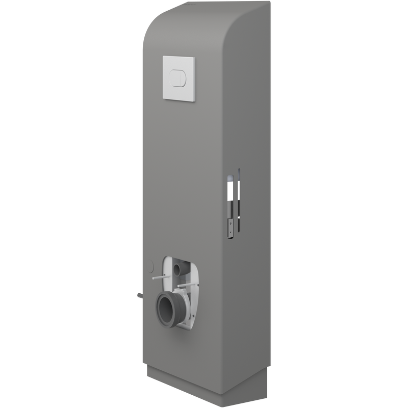 Pressalit Select TL4 Toilet Lifter, Floor Outlet, Manual, Anthracite (R9014112)