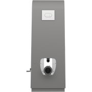 Pressalit Select TL4 Toilet Lifter, Floor Outlet, Manual, Anthracite (R9014112)
