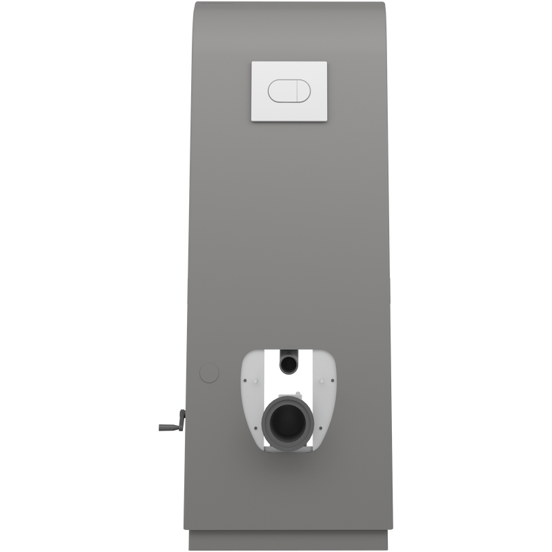 Pressalit Select TL4 Toilet Lifter, Floor Outlet, Manual, Anthracite (R9014112)