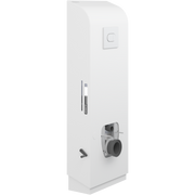 Pressalit Select TL4 Toilet Lifter, Floor Outlet, Manual, White (R9014000)