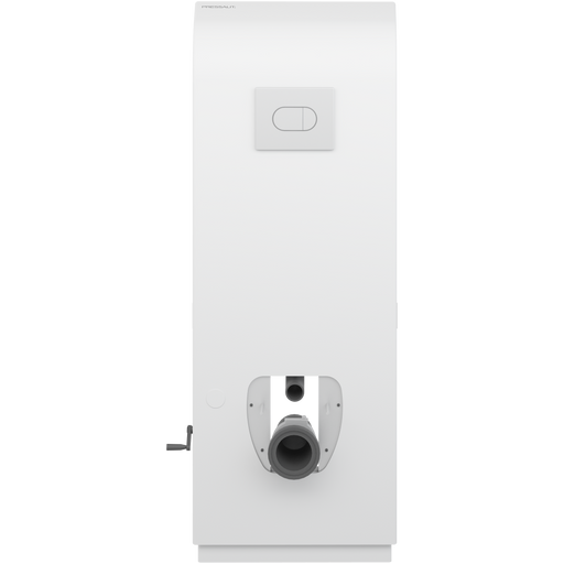 Pressalit Select TL4 Toilet Lifter, Floor Outlet, Manual, White (R9014000)