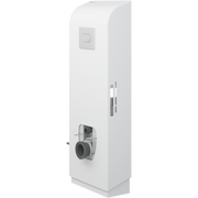 Pressalit Select TL4 Toilet Lifter, Floor Outlet, Manual, White (R9014000)