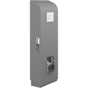 Pressalit Select TL4 Toilet Lifter, Wall Outlet, Electric, Anthracite (R9124112)