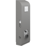Pressalit Select TL4 Toilet Lifter, Wall Outlet, Manual, Anthracite (R9024112)