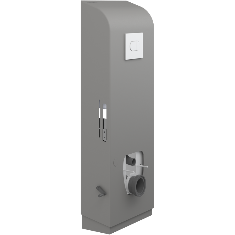 Pressalit Select TL4 Toilet Lifter, Wall Outlet, Manual, Anthracite (R9024112)