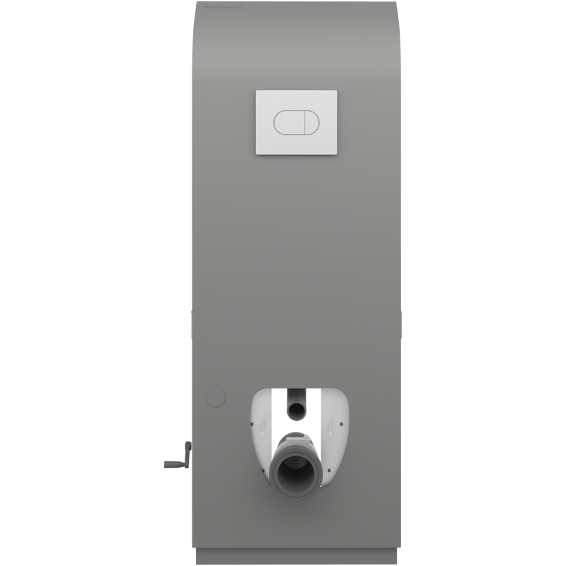 Pressalit Select TL4 Toilet Lifter, Wall Outlet, Manual, Anthracite (R9024112)
