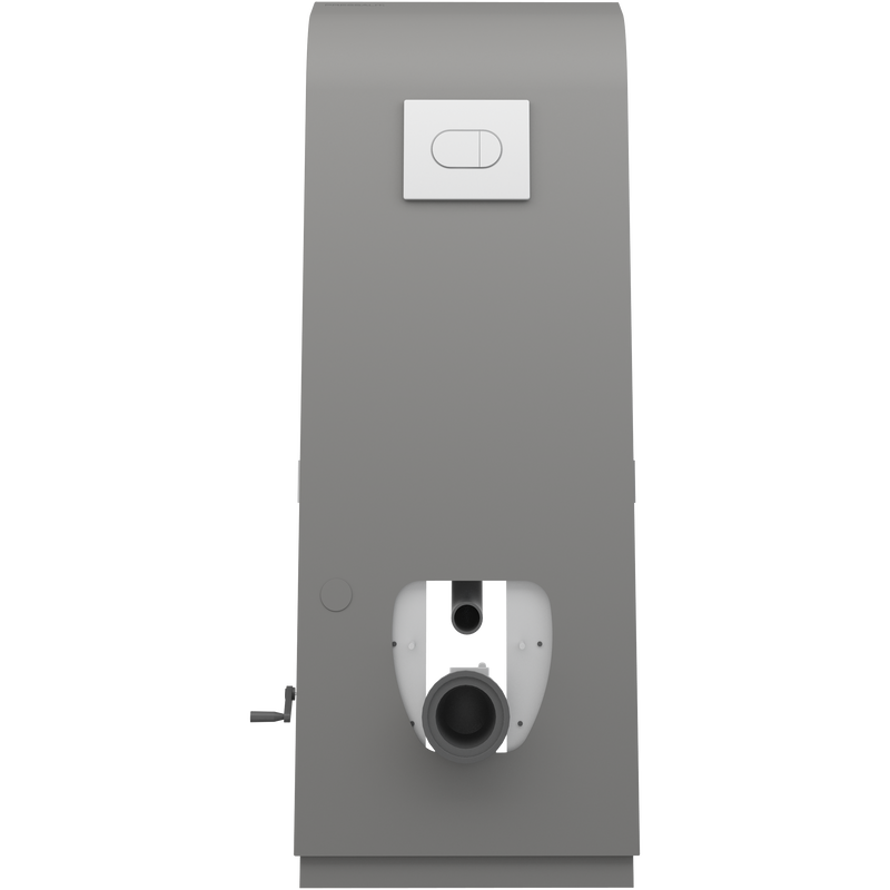 Pressalit Select TL4 Toilet Lifter, Wall Outlet, Manual, Anthracite (R9024112)