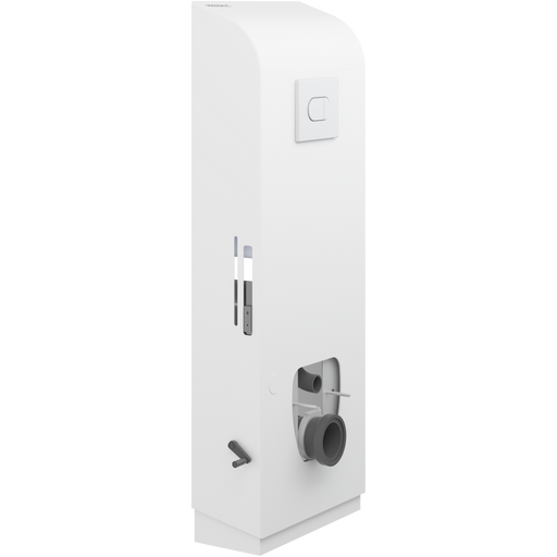 Pressalit Select TL4 Toilet Lifter, Wall Outlet, Manual, White (R9024000)