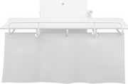 Pressalit Splash Curtain for SCT 1000 Shower Change Table, 1800mm, White (R8421000)