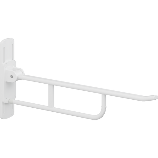 Pressalit Value II Support Arm, 850mm, Height-Adjustable, White (R1119000)
