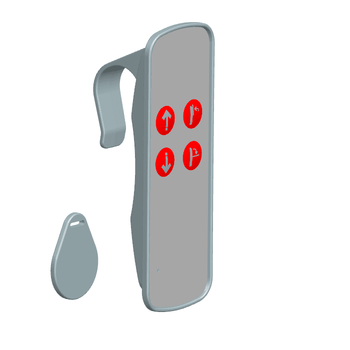 Pressalit R8494 wireless remote control handset for CT 4100 changing table